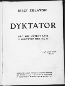 Dyktator