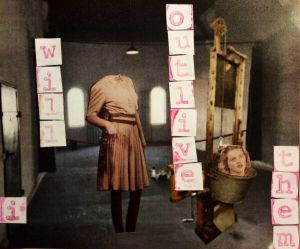 Collage "Gertruda Świerczek" von Johanna Rubinroth und Tanja Krüger, Berlin 2024