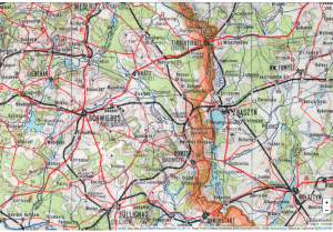 Mapa podróży Johanny Kursatz