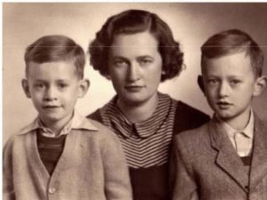 Halina i synowie w Izraelu