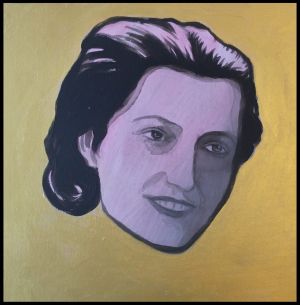 Bildnis von Olga Kamińska-Prokop gefertigt bei Anna Krenz